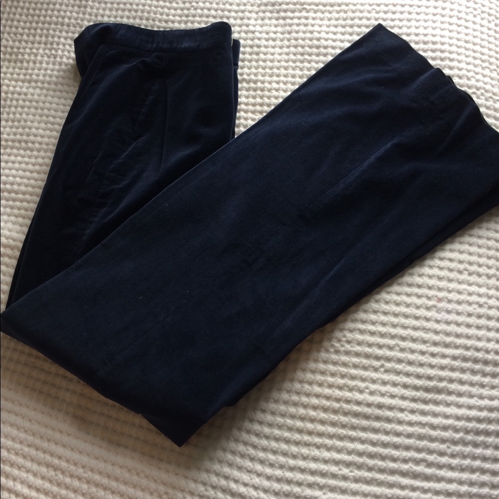 Vintage velvet trouser pant